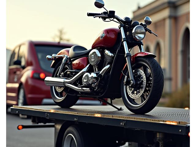 Remolque especializado de motocicletas y vehículos especiales en Madrid